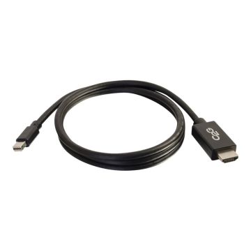 54421 - C2G Legrand Av C2G 6Ft Mini Displayport To Hdmi Adapter Cable - Black - Taa - 4K - 6