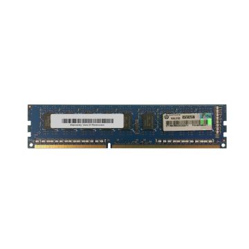 647656-071 - HP 2GB 1333MHz DDR3 PC3-10600 ECC Unbuffered CL9 240-Pin DIMM 1.35V (LV) Single Rank x8 Memory Module