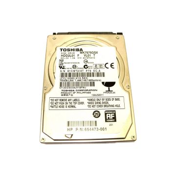 654473-001 - HP 750GB SATA 3Gb/s 5400RPM 2.5-inch Internal Hard Drive