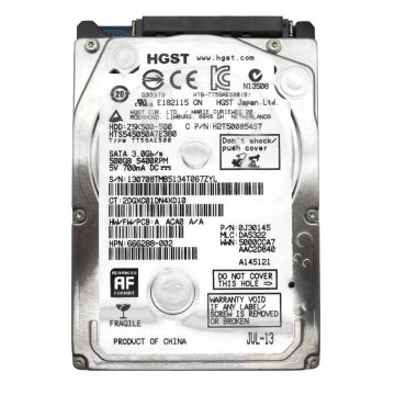 666288-002 - HP 500GB 5400RPM SATA 3GB/s 8MB Cache 2.5-inch Hard Disk Drive