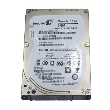 691918-002 - HP 500GB SATA 3Gb/s 5400RPM 8MB Cache 2.5-inch Hard Drive