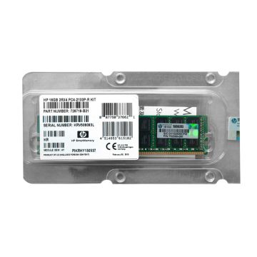 726719-B21 - HPE 16GB 2133MHz DDR4 PC4-17000 ECC Registered CL15 288-Pin DIMM 1.2V Dual Rank x4 Memory Module