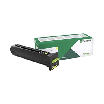 72K00YG - Lexmark Lexmark 72K00Yg Yellow Return Program Toner Cartridge Taa For Use In Cs/Cx820,Cx