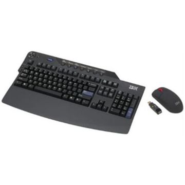 73P4076 - IBM Lenovo Wireless USB Enhanced Performance Keyboard and Optical Mouse French Canadian (58)