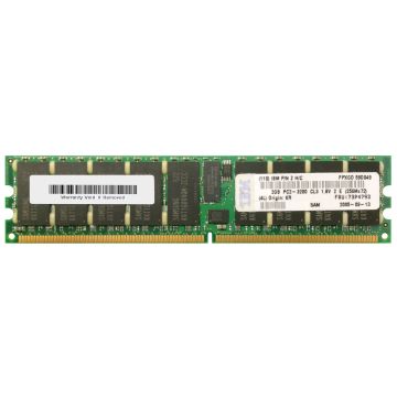 73P4793 - IBM 2GB 400MHz DDR2 PC2-3200 Registered ECC CL3 240-Pin DIMM Single Rank Memory