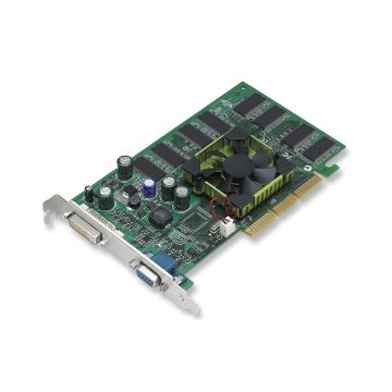 73P9607 - IBM Nvidia Quadro FX 500 128MB DDR 128-Bit AGP x8 1x DVI 1x VGA Video Graphics Card