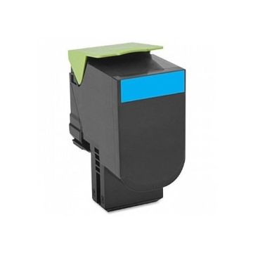 78C0XCG - Lexmark Lexmark 78C0Xcg Cyan Return Program Toner Cartridge Taa For Use In Cs/Cx421,52X,