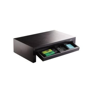 8038101 - Fellowes Raises Monitors Up To 21In Or 40 Lbs. To Comfortable Viewing Height While Maximi