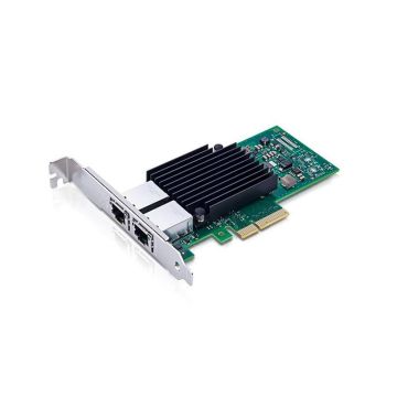 81V1W - Dell Dual-Ports 10GBASE-T Ethernet PCI-Express 3.0 x8 Low Profile Network Adapter