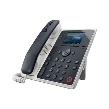 82M86AA - HP Poly Edge E100 2-Lines Dual-Port Ethernet 2.8-inch LCD VoIP Phone