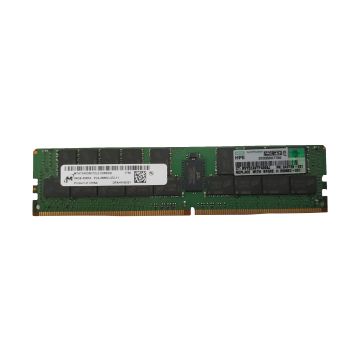 840759-091 - HP 64GB 2666MHz DDR4 PC4-21300 ECC Registered CL19 288-Pin Load Reduced DIMM 1.2V Quad Rank x4 Memory Module