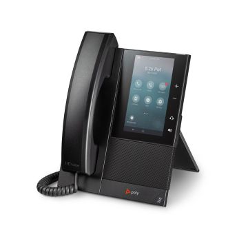 849A3AA#ABA - HP Poly CCX 400 Dual-Port Ethernet 5-inch Multi-Touch Screen Business Media Phone