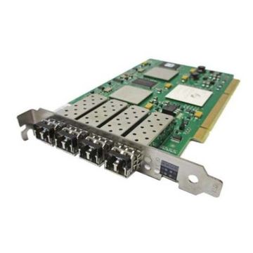 853009-001 - HP QLE2564 Quad-Ports 8GbE Fibre Channel PCI-Express x8 Low Profile Host Bus Adapter (HBA)