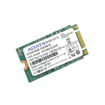 862153-B21 - HPE 64GB SATA 6Gb/s Value Endurance M.2 2242 Solid State Drive (SSD)