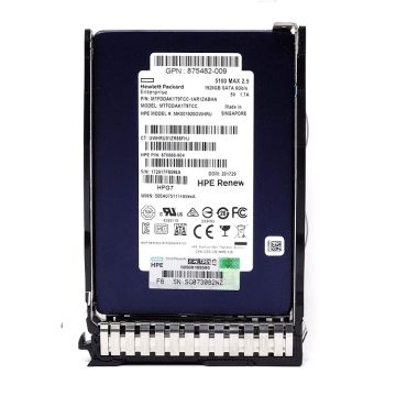 875867-001 - HP 1.92TB SATA 6Gb/s Hot Swap Mixed Use 2.5-inch Solid State Drive (SSD) with Smart Carrier for ProLiant G8 G9 and G10