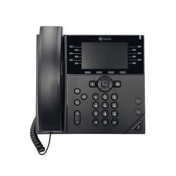 89B60AA - HP Poly VVX 450 OBi 12-Lines Dual-Port Ethernet 4.3-inch LCD VoIP Phone