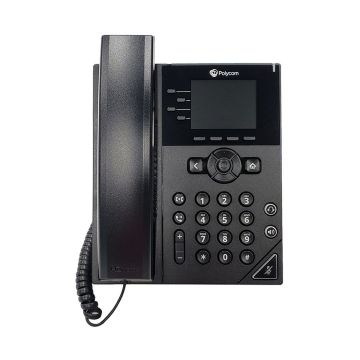 89B66AA#ABA - HP Poly VVX 250 4-Lines Dual-Port Ethernet 2.8-inch LCD VoIP Phone