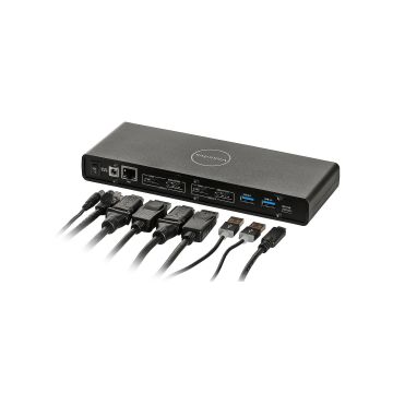 901005 - Visiontek Vt4000 Usb 3.0 / Usb-C Docking Station Dual 4K Displays