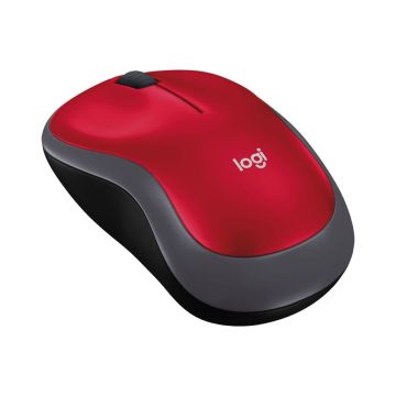 910-003635 - Logitech Wireless Mouse M185 - Red