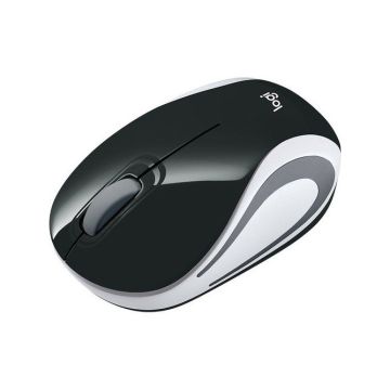 910-005459 - Logitech M187 Ultra Portable - Black - With White Stripe
