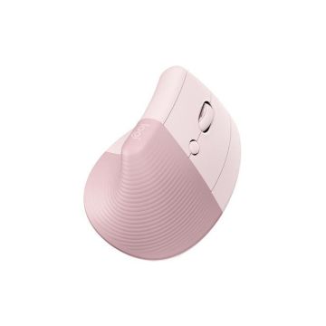 910-006472 - Logitech Logitech Lift Vertical Ergonomic Mouse - Rose