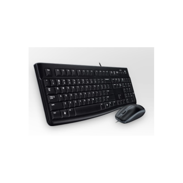 920-002565 - Logitech Keyboard & Mouse Desktop Mk120 Wired USB