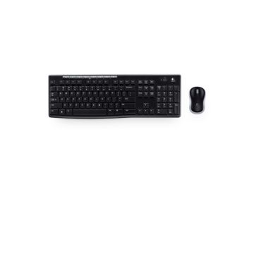920-004536 - Logitech Keyboard Mouse Wireless Combo MK270 2.4GHz Black