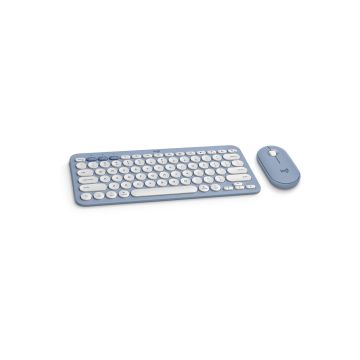 920-012202 - Logitech Pebble 2 Combo For Mac - Tonal Blue