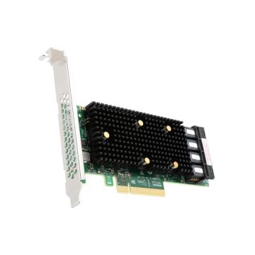 9400-16I - Broadcom 9400-16I 16-Ports SATA 6Gb/s / SAS 12Gb/s PCI-Express 3.1 x8 NVMe Tri-Mode Low Profile Host Bus Adapter (HBA)