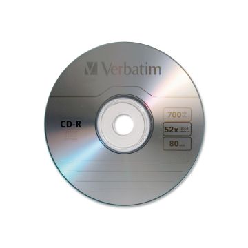 94935 - Verbatim Americas Cd-R 700Mb 52X With Branded Surface