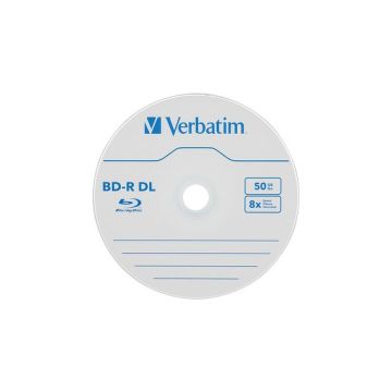 97335 - Verbatim Americas Verbatim Bd-R Dl 50Gb 6X With Branded Surface-10Pk Spindle Box