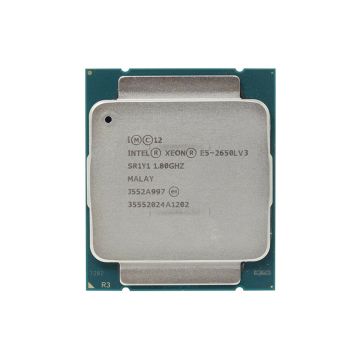 97J7F - Dell Xeon E5-2650L v3 12-Core 1.80GHz 9.6GT/s QPI 30MB L3 Cache Socket LGA2011 Processor