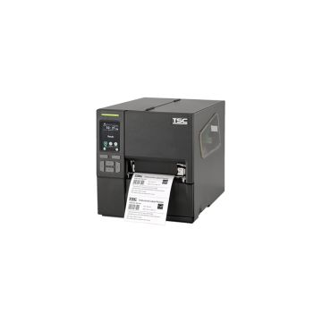 99-080A006-0301 - TSC ML340 300 dpi 5 ips USB, Ethernet, Serial Rewinder (RTC) Thermal Transfer Desktop Industrial Barcode Label Printer