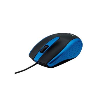 99743 - Verbatim Americas Corded Notebook Optical Mouse Blue