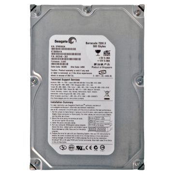 9BD048-303 - Seagate Barracuda 7200.9 500GB 7200RPM 16MB Cache ATA/100 3.5-inch Hard Disk Drive
