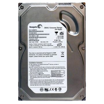 9BE01C-262 - Seagate DB35 Series 120GB 7200RPM 2MB Cache ATA/100 3.5-inch Hard Disk Drive