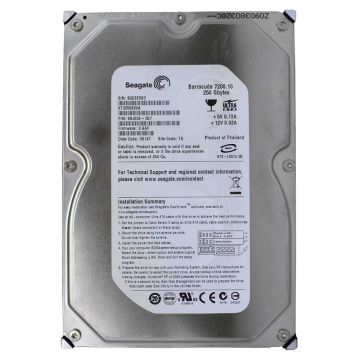 9BJ03E-307 - Seagate Barracuda 7200.10 250GB 7200RPM 8MB Cache ATA/100 3.5-inch Hard Disk Drive