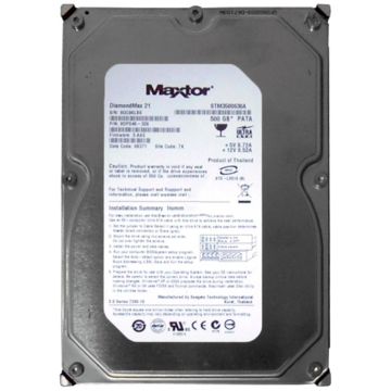 9DP046-326 - Maxtor DiamondMax 21 500GB 7200RPM ATA-100 16MB Cache 3.5-inch Hard Drive