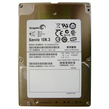 9FK066-006 - Seagate Savvio 10K.3 300GB 10000RPM 16MB Cache SAS 6Gb/s 2.5-inch Hard Disk Drive