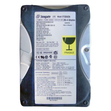 9R5004-303 - Seagate U10 20GB 5400RPM 512KB Cache ATA/66 3.5-inch Hard Disk Drive