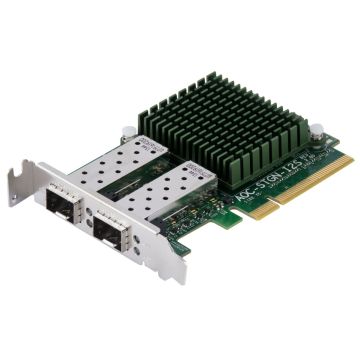 A0C-STGN-I2S - SuperMicro 10GbE Dual Port SFP+ PCI-Express 2.0 x8 Network Adapter
