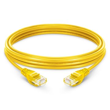 A3L980-30-YLW-S - Belkin Patch Cable - Rj-45 - Male - Rj-45 - Male - Unshielded Twisted Pair (Utp) - 30 F