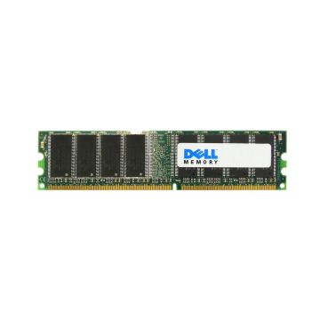 A7144912 - Dell 1GB PC3200 DDR-400MHz DIMM non-ECC Unbuffered CL3 184-Pin DIMM Memory Module
