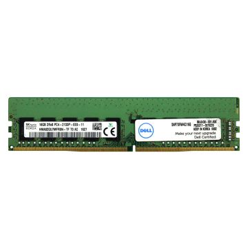 A8661096 - Dell 16GB 2133MHz DDR4 PC4-17000 Unbuffered ECC CL15 288-Pin DIMM 1.2V Dual Rank Memory
