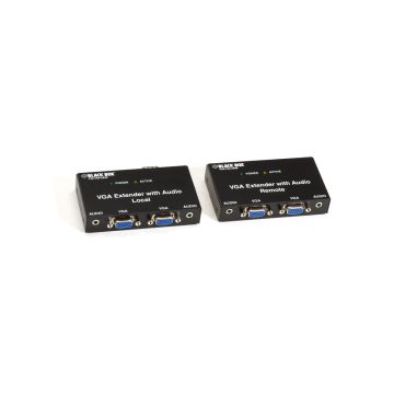 AC556A-R2 - Black Box Vga Extender Kit With Audio - 2-Port Local, 2-Port Remote, Gsa, Taa