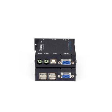 ACU5051A - Black Box Kvm Extender - Vga, Usb 2.0, Audio, Dual-Access, Catx, Gsa, Taa