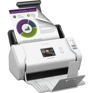 ADS-2700W - Brother 600 x 600 dpi 35ppm Wireless Desktop Document Scanner 