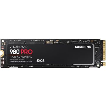 ADY-MZ-77Q8T0BW - Samsung SAMSUNG 980 PRO M.2 2280 500GB PCI-Express Gen 4.0 x4, NVMe 1.3c V-NAND Internal Solid State Drive (SSD) MZ-V8P500B/AM