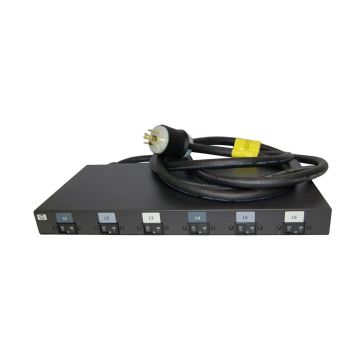 AF512A - HPE 3 Phase 6- Outlet 24A 8.6KVA Power Distribution Unit