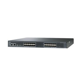 AG646A - HP MDS 9124 Fabric Switch 8 Ports 4Gb Fibre Channel 1U Rackmountable